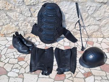 equipaggiamento per equitazione ragazzo/a