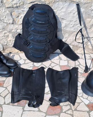 equipaggiamento per equitazione ragazzo/a