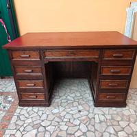 Scrivania in legno anni 50