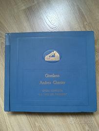 Opera completa Andrea Chenier 78 giri