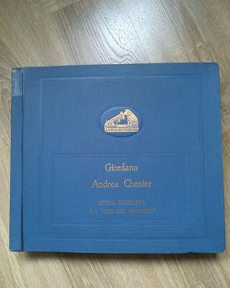 Opera completa Andrea Chenier 78 giri