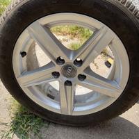 4 CERCHI ORIGINALI AUDI+4 GOMME
