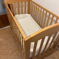 Lettino Foppapedretti con materasso