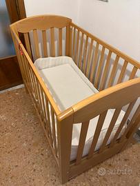 Lettino Foppapedretti con materasso