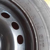Gomme estive 165 70 R14 con cerchio in ferro