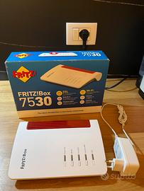 FRITZ!Box 7530 – Wi-Fi Mesh,  4 LAN Gigabit, DECT