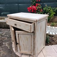 mobile comodino grande shabby chic 