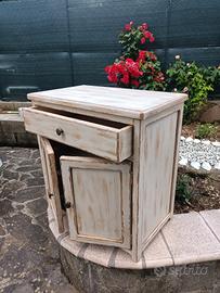 mobile comodino grande shabby chic 