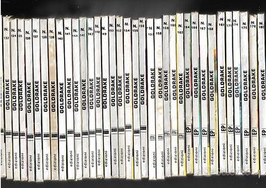 LOTTO FUMETTI EROTICI VINTAGE GOLDRAKE:  35 ALBI