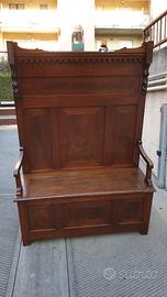 Cassapanca Impero con seduta inizi '900