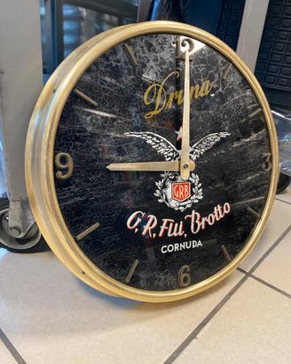 Orologio vintage anni 50 60 brotto cornuda