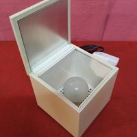 Iconica lampada anni 70 Cuboluce Cini & Nils