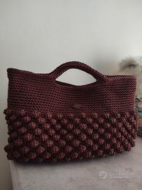 borsa all' uncinetto 