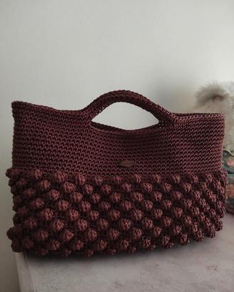 borsa all' uncinetto 