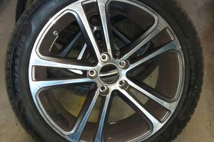 4 pneumatici e 4 cerchi originali Mercedes
