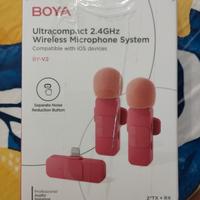 sistema di microfoni wireless Boya