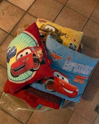 Piumino singolo Cars + 3 cuscini