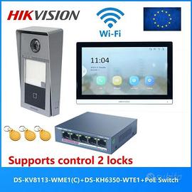 Hikvision DS-KIS604 Kit Videocitofono IP Monofamil