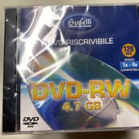 DVD riscrivibile RW nuovi