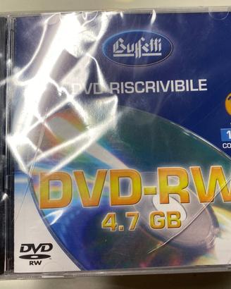 DVD riscrivibile RW nuovi