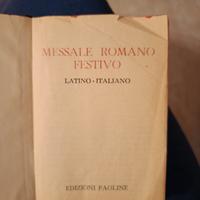 Messale Romano Festivo. Latino - Italiano 1956