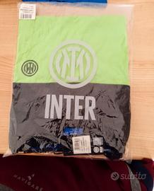 T-shirt Inter donna ufficiale TG L amaniche corte 