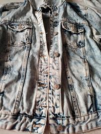 giubbotto jeans donna L