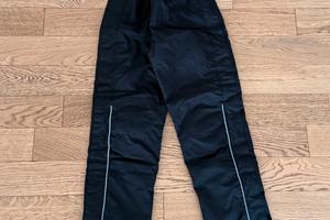 Pantaloni moto (donna) antipioggia con imbottitura