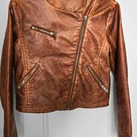 Giacca in pelle iDo bambina