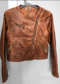 Giacca in pelle iDo bambina