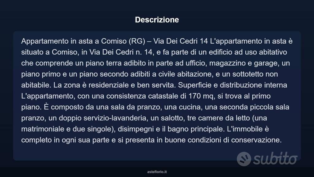 Appartamento – Comiso, Ragusa - Vista 3