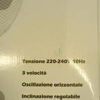 ventilatore da tavolo