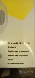 ventilatore da tavolo