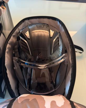 Casco LS2 valiant IO Titanium