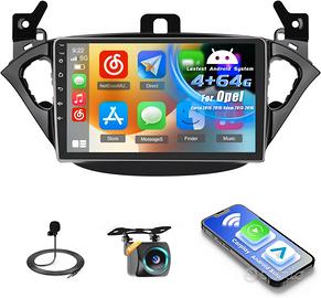 Autoradio 9'' Android 15 Opel Corsa 2015-2019 4+64
