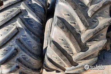 Coppia pneumatici usati 540:65 28 kleber
