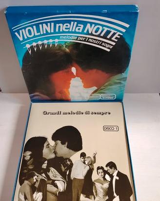 Cofanetto con 8 Dischi vinili. Violini nella notte
