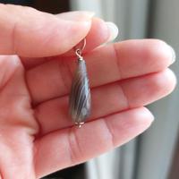 Ciondolo in argento rosa