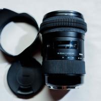 Sigma 18-35 1.8 ART attacco CANON