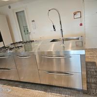  cucina in acciaio usata