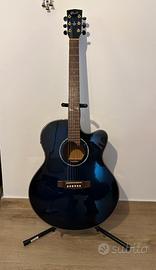 Chitarra CORT JUMBO CJ 7X elettrificata fishman