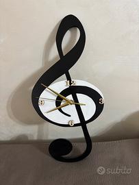 Orologio parete chiave di violino