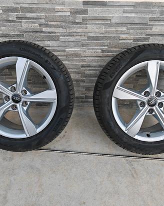 Cerchi originali Audi 17' pollici con pneumatici