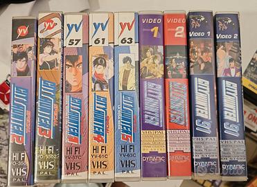 City Hunter 9 VHS videocassette leggi sotto.