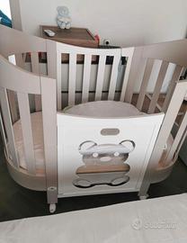 culla cuoricini ovale