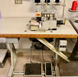 Macchina da cucire 2 aghi taglia e cuci Siruba
