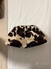 borsa pochette con tracolla in cavallino