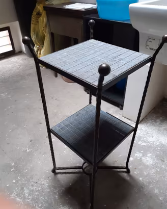 PORTA PER IL BAGNO FERRO BATTUTO ARTIGIANALE