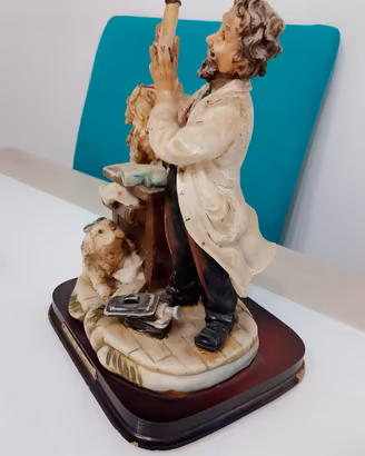 Statuina vintage - Veterinario con cani