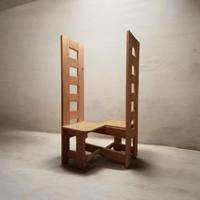 opera  legno massello, artista Alvas Riotti Migl.